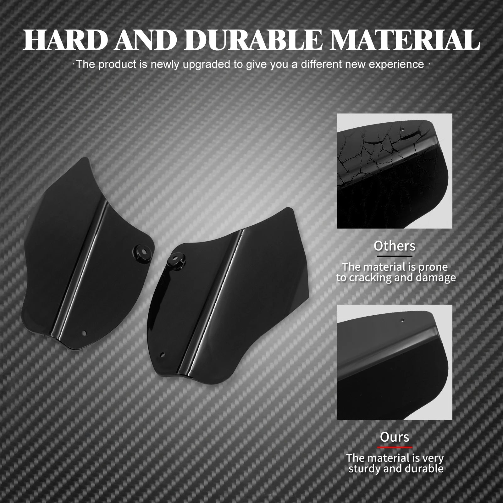 Motorcycle Air Heat Deflector Shield Reflective Saddle Heat Shield For Harley Softail Slim FLS Fatboy FLSTF FLSTN FLBRS 2000-17