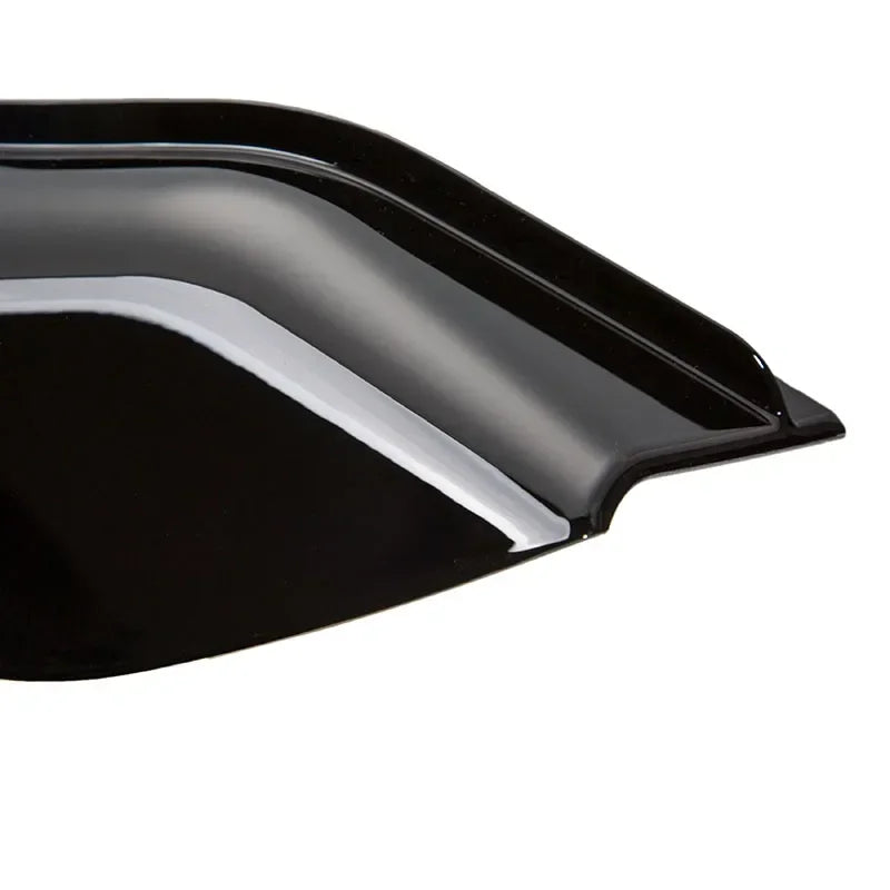 Fit Harley Road Glide 2017 2018 2019 Motorcycle Air Deflector Gloss Black Chrome Heat Shield Anti-scald ABS Plastic Left&Right