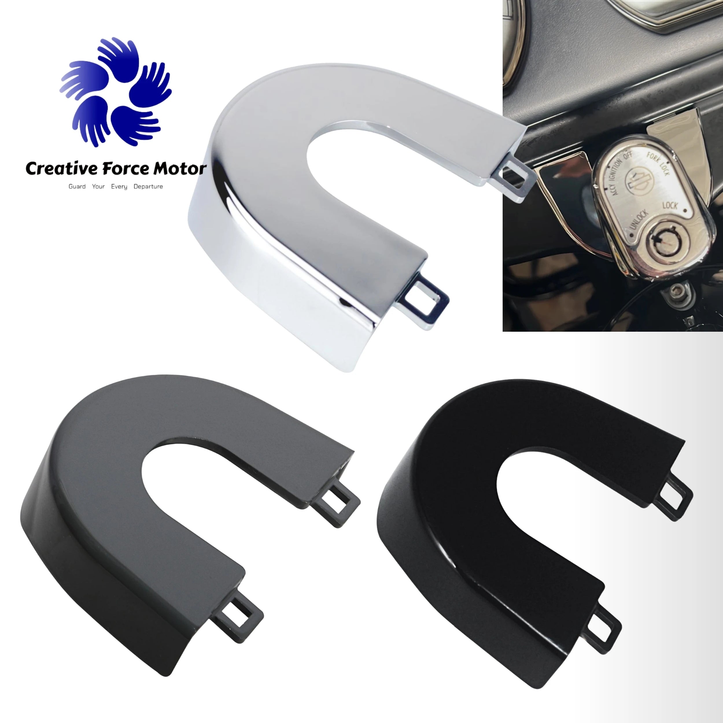 Ignition Switch Panel Trim Motorcycles accessories For Harley CVO Road Glide Special Ultra FLTRU FLTRX FLTRXSE FLTRXS 2015-2023