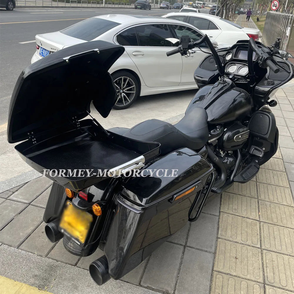 Motorcycle Accessories Pack Trunk Support Rod Hydraulic Rod For Harley Touring Road Glide Road King Street Glide 2014-2023