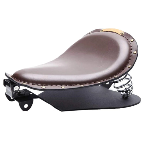 Universal Moto Bobber Motorcycle Solo Seat Chopper Saddle Vintage