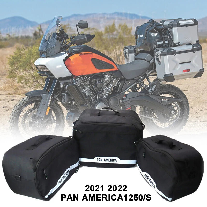 for Pan America Motorcycle Top Liner Bag for Harley PA1250 PA1250 S RA1250 2021-2022 Saddle Luggage Inner Waterproof Accessories