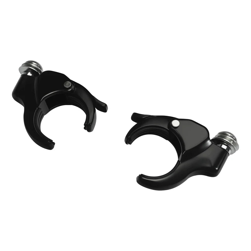 49mm Detachable Windshield Clamp For Harley Dyna Fat Bob Low Rider FXD Wide Glide XL1200X VRSCA VRSCB VRSCX FXBB FXBRS FXLR