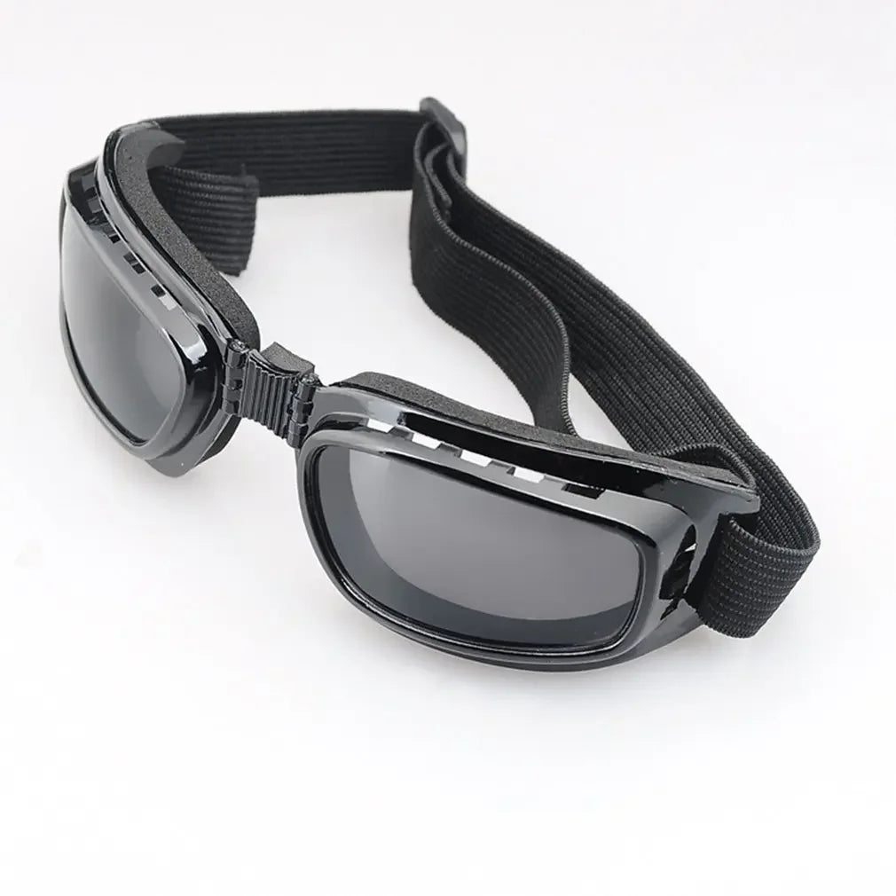 New Foldable Vintage Motorcycle Glasses Polarized Day Night Cycling Sunglasses Goggles Windproof Dustproof UV Protection Glasses