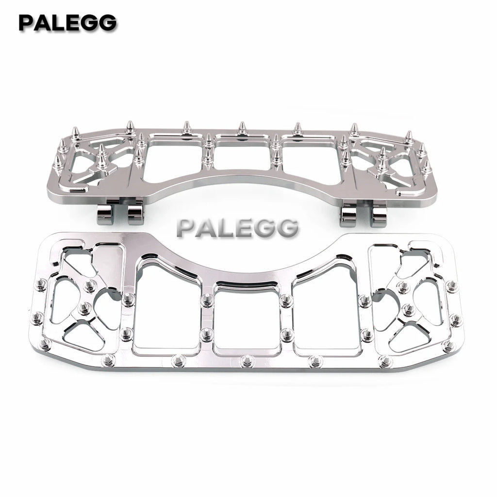 For Harley Touring Road Glide FLT1986-2022 Softail FL Dyna FLD Motorcycle Floorboard Riot Foot Pegs Footrest Pedals Shifter Peg