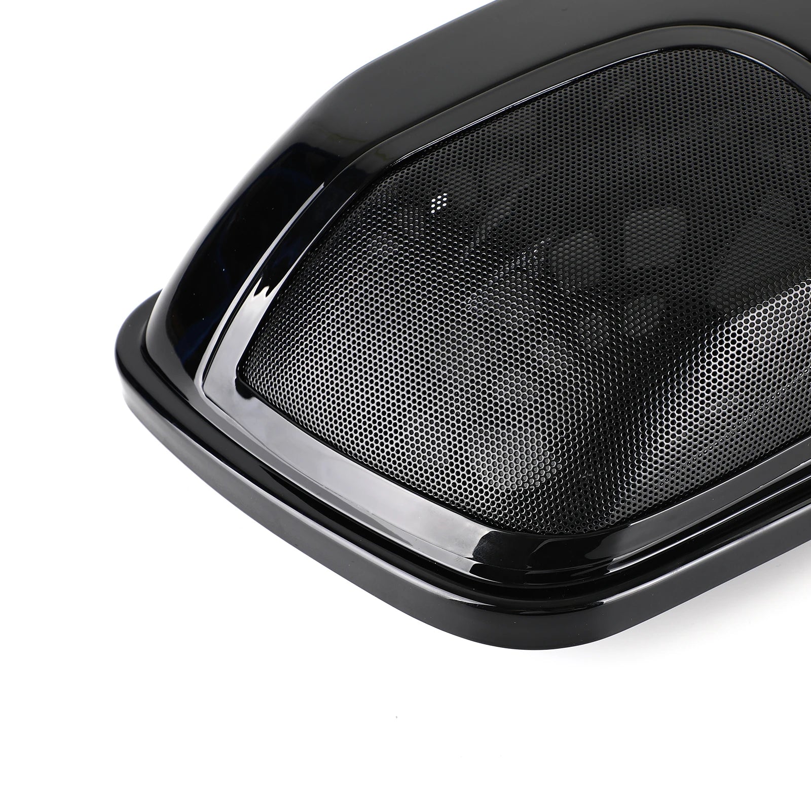 5 x 7 Speaker Lids Vivid Black Saddlebag for Harley Touring 2014-2020