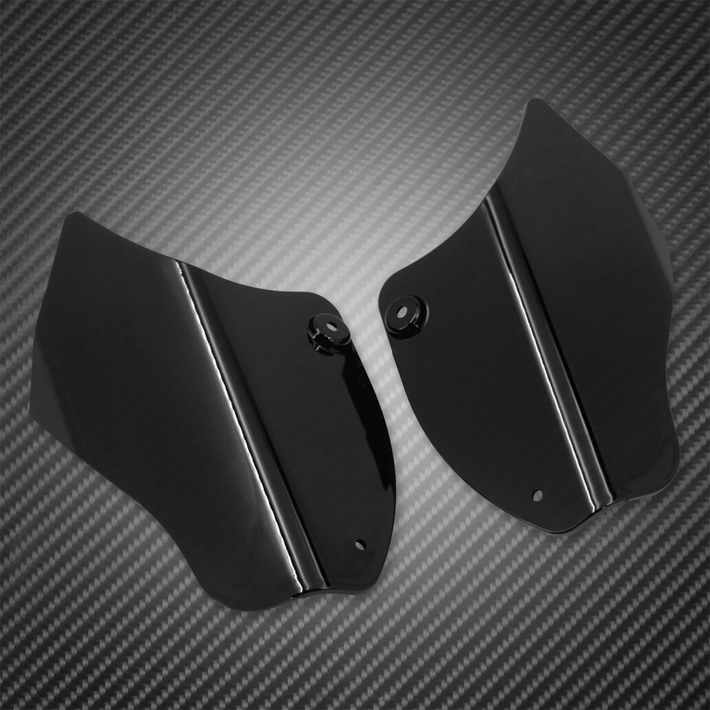 Motorcycle Air Heat Deflector Shield Reflective Saddle Heat Shield For Harley Softail Slim FLS Fatboy FLSTF FLSTN FLBRS 2000-17
