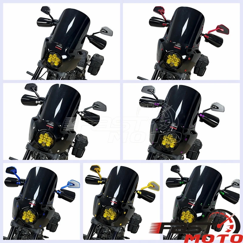 Motorcycle Club Style Fairing T25 Bolts Screws For Harley Softail Low Rider ST For Road Warrior Hand Guards Bolt Bushing Inserts