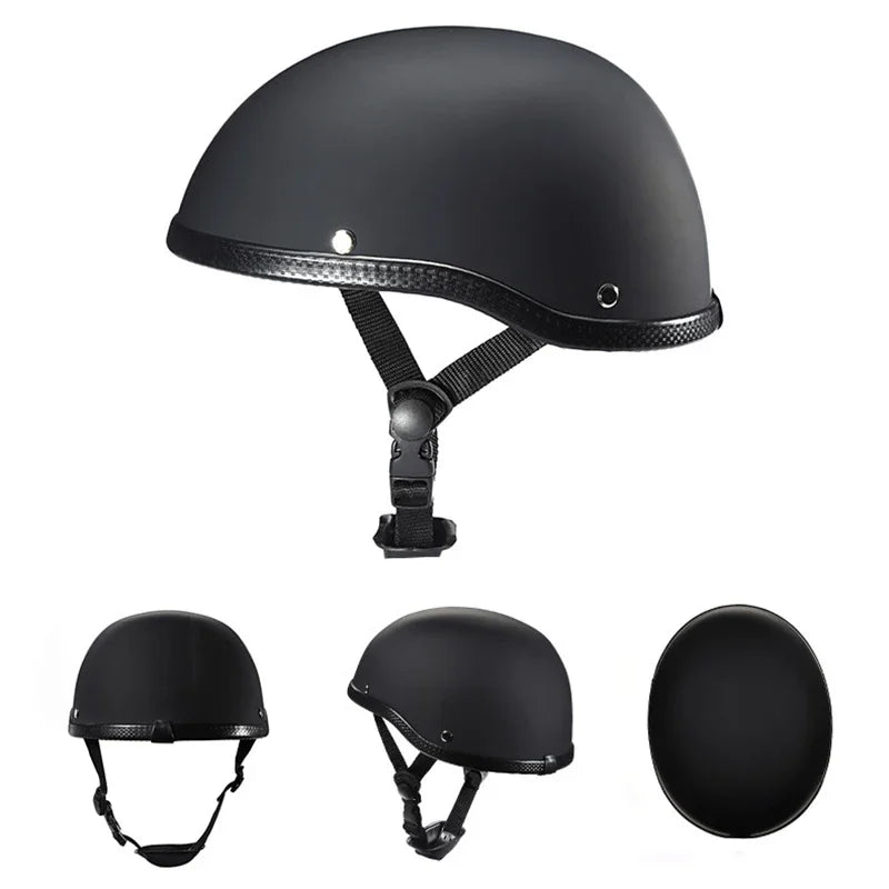 Motorcycle Helmet hat Unisex All-Season E-Bike Helmet  Coverage with 3C Certification & HD Visor for Summer Riding