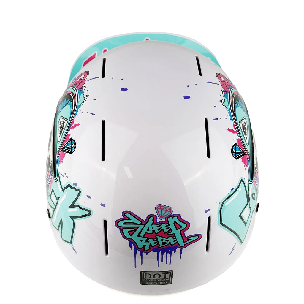 Motorcycle Half Helmet Baseball Cap Half Face Helmet Anti-UV Safety Hard Hat Helmet Motorcycle for Mens
