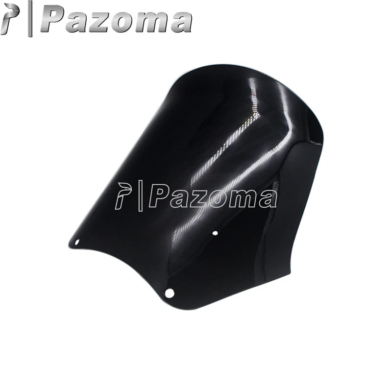 Custom Fairing Windshield For Harley Dyna Street Bob Low Rider 15" Sport Fairing Light Mask Wind Screen 15inch Windscreen Smoke
