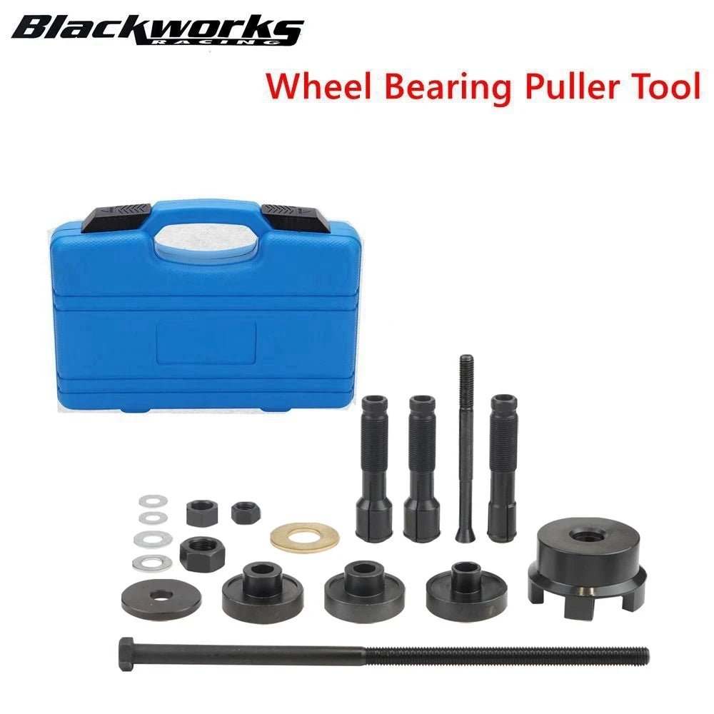 18Pcs Wheel Bearing Remover And Installer Puller Tool Kit For Harley Davidson 2000+ VT102 Motorcycle 0.75" 1" 25mm Bearings