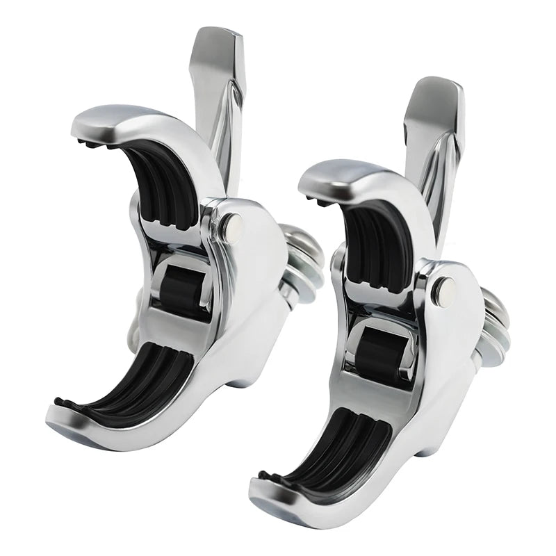 49mm Detachable Windshield Clamp For Harley Dyna Fat Bob Low Rider FXD Wide Glide XL1200X VRSCA VRSCB VRSCX FXBB FXBRS FXLR