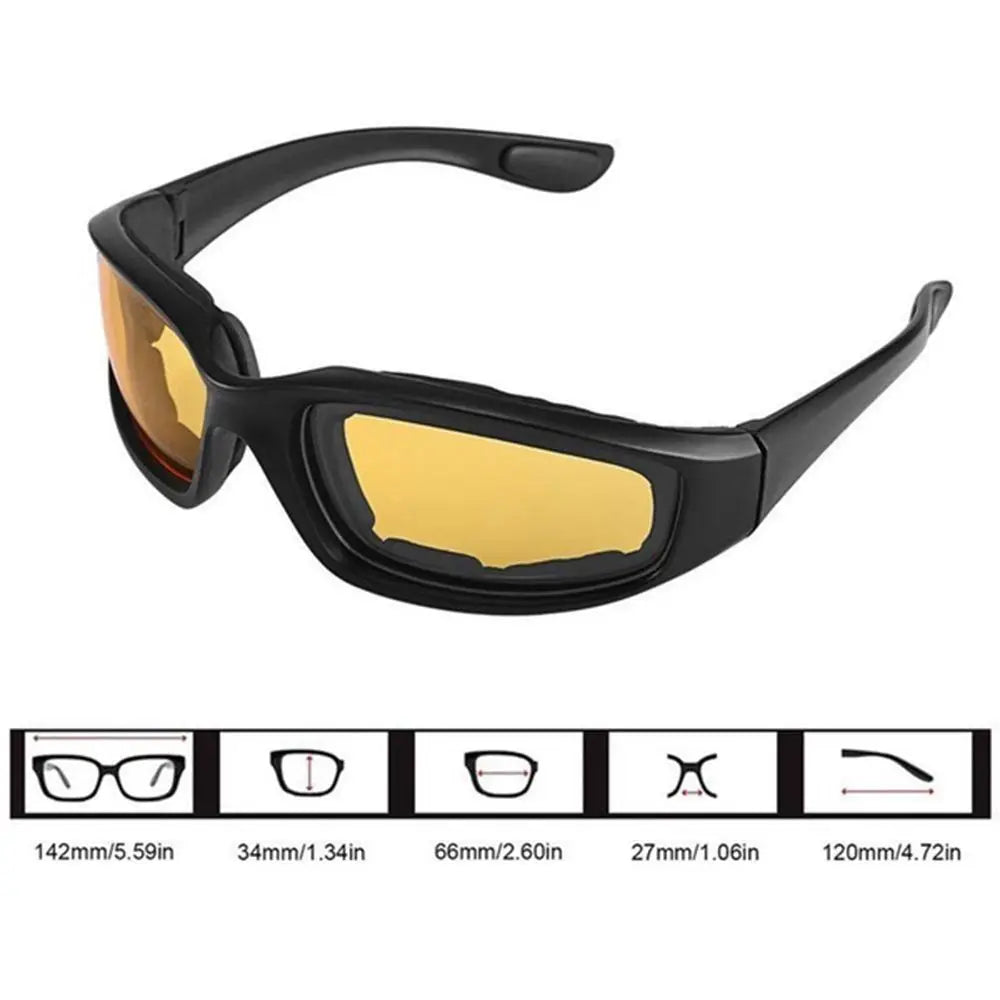 New Motorcycle Riding Glasses Cool Goggles Outdoor Sport Protective Gears Windproof Dustproof Scooter Sunglasses Eye Protection