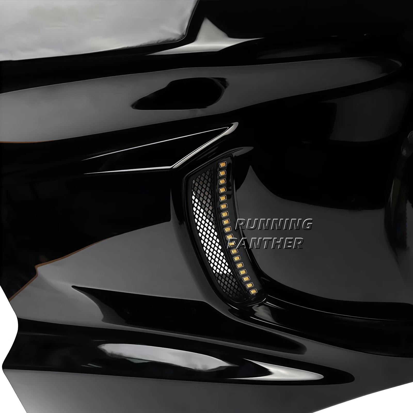 NEW Motorcycle Accessory LED Fairing Vent Lights For Harley Softail Low Rider ST FXLRST Low Rider El Diablo FXRST 2022-2024