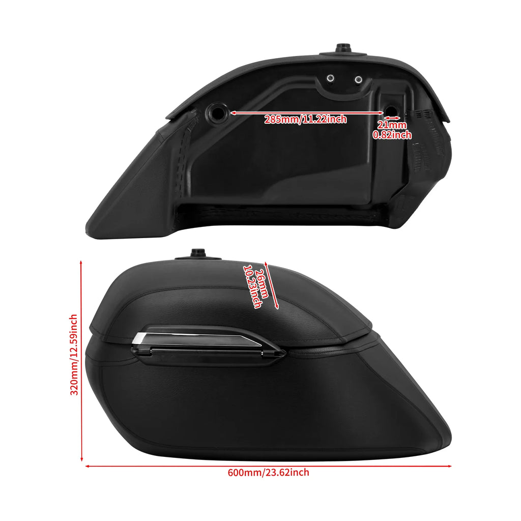 Motorcycle Trunk Luggage Hard Bags Saddlebags Heavy Duty Mounting Bracket Kit Waterproof Bags For Harley For Honda For Yamaha