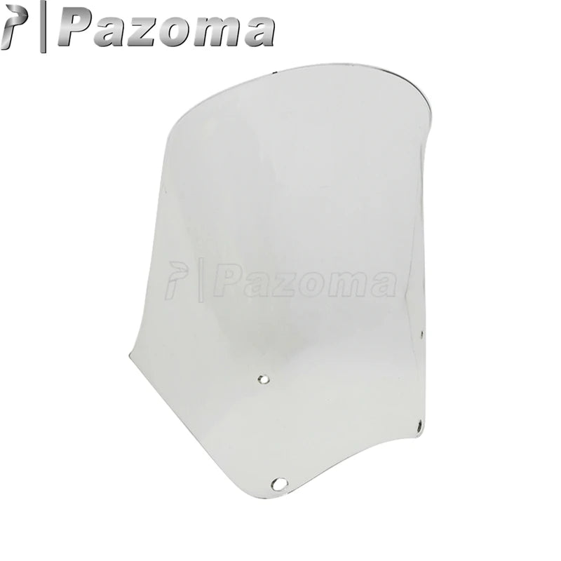 Custom Fairing Windshield For Harley Dyna Street Bob Low Rider 15" Sport Fairing Light Mask Wind Screen 15inch Windscreen Smoke