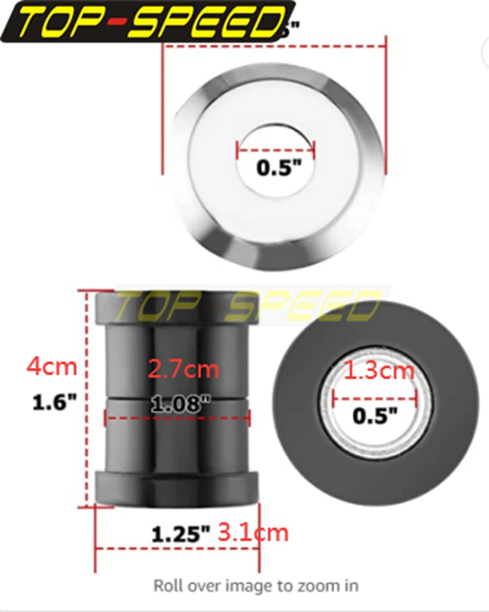For Harley Big Twins 1973-2017 Sportsters Motorcycle Parts Red Handlebar Riser Bushings Handle Bar Riser Bushing Kits 1973-2003