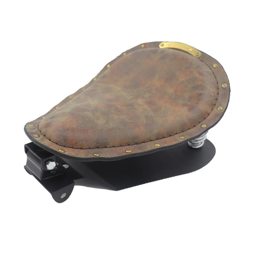 Universal Moto Bobber Motorcycle Solo Seat Chopper Saddle Vintage