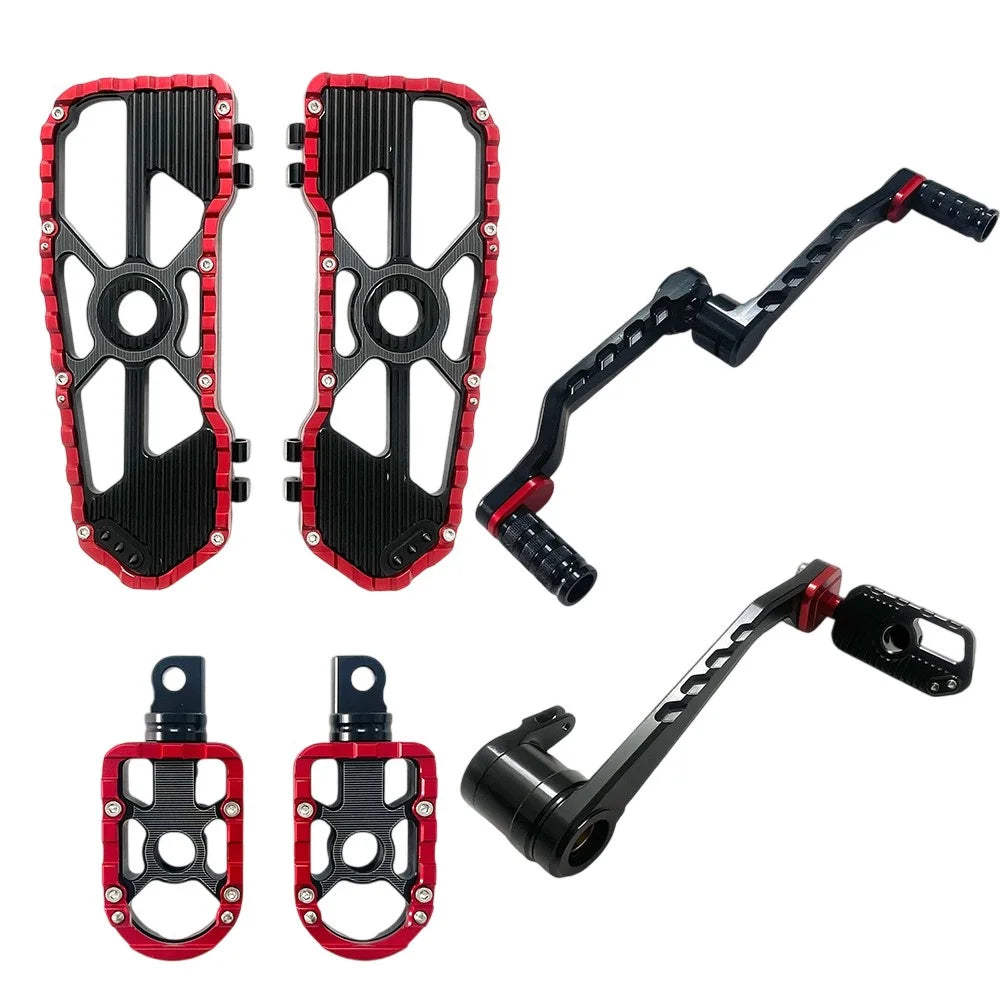 Motorcycle Driver Passenger Floorboards for Harley Road glide Fltr Special FLHRXS Shift+Brake levers touring 2014-up PB styled