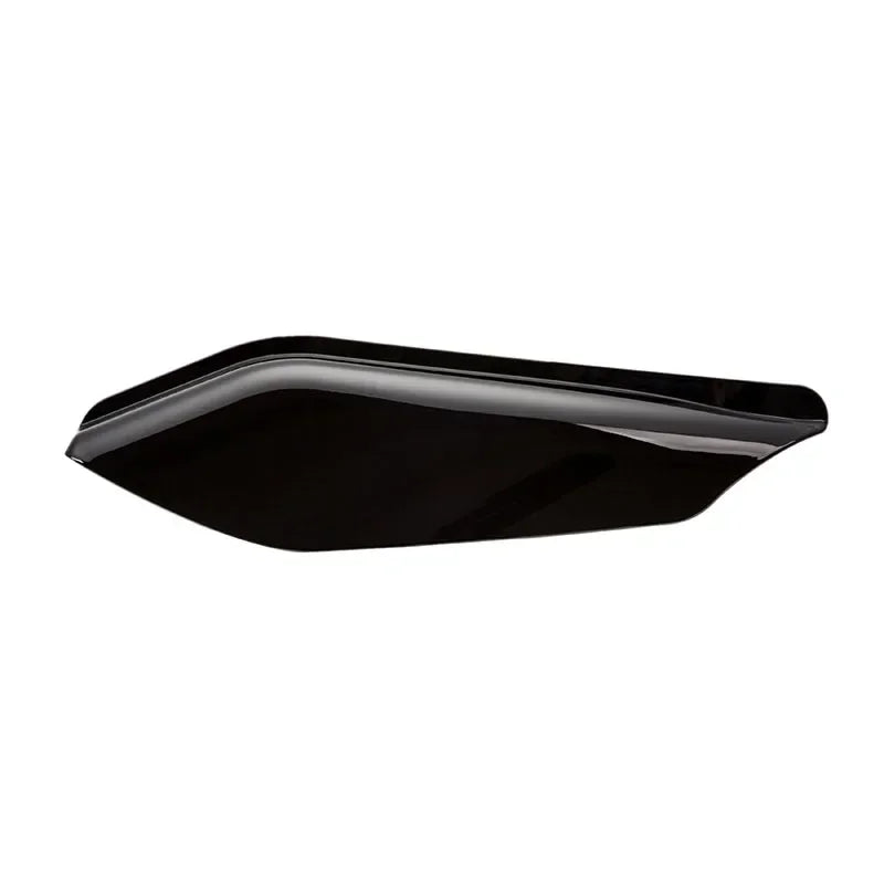 Fit Harley Road Glide 2017 2018 2019 Motorcycle Air Deflector Gloss Black Chrome Heat Shield Anti-scald ABS Plastic Left&Right