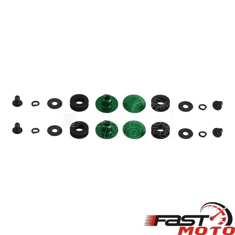 Motorcycle Club Style Fairing T25 Bolts Screws For Harley Softail Low Rider ST For Road Warrior Hand Guards Bolt Bushing Inserts