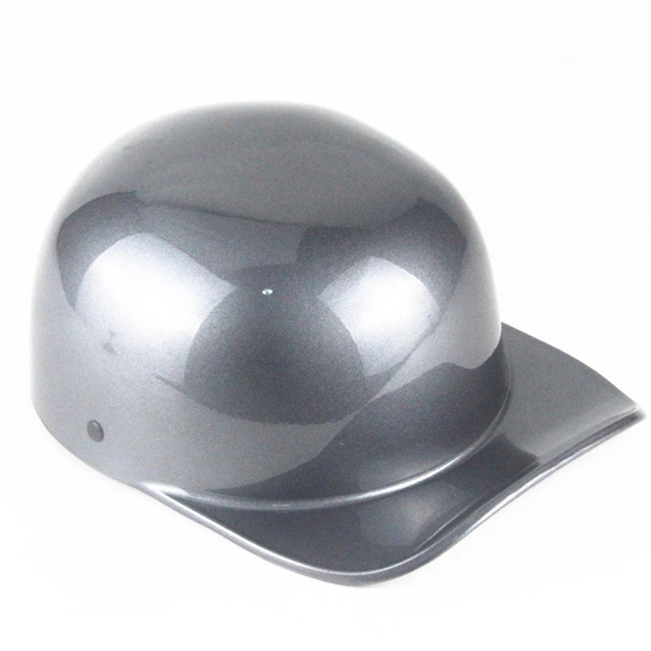 New Baseball Cap Helmet Motorcycle Vintage Retro Helmets Biker Hip-Hop Open Face Scooter Cruiser Chopper Gangster DS Men Women