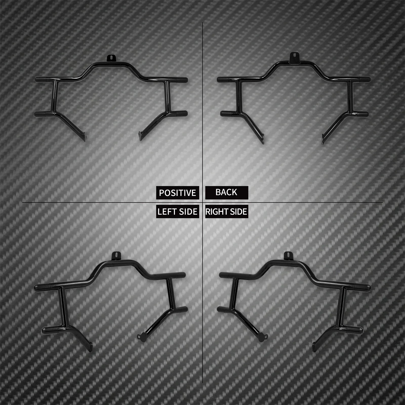 Front Engine Guard Crash Bar Motorcycle Highway Bar Falling Protector For Harley Touring Road King FLHR Street Glide FLHX 09-24
