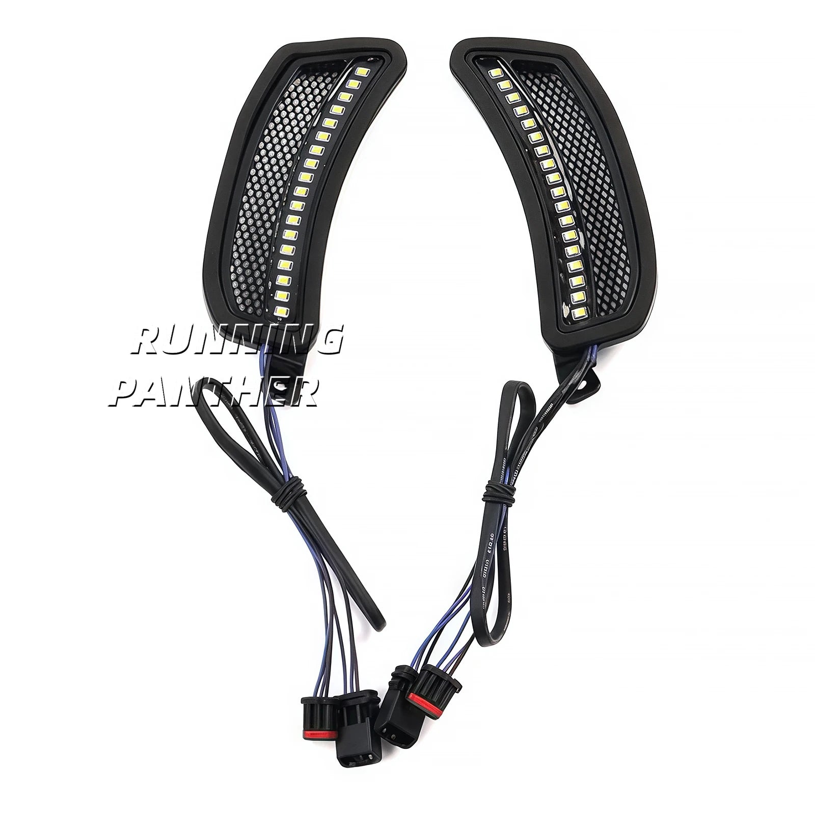 NEW Motorcycle Accessory LED Fairing Vent Lights For Harley Softail Low Rider ST FXLRST Low Rider El Diablo FXRST 2022-2024