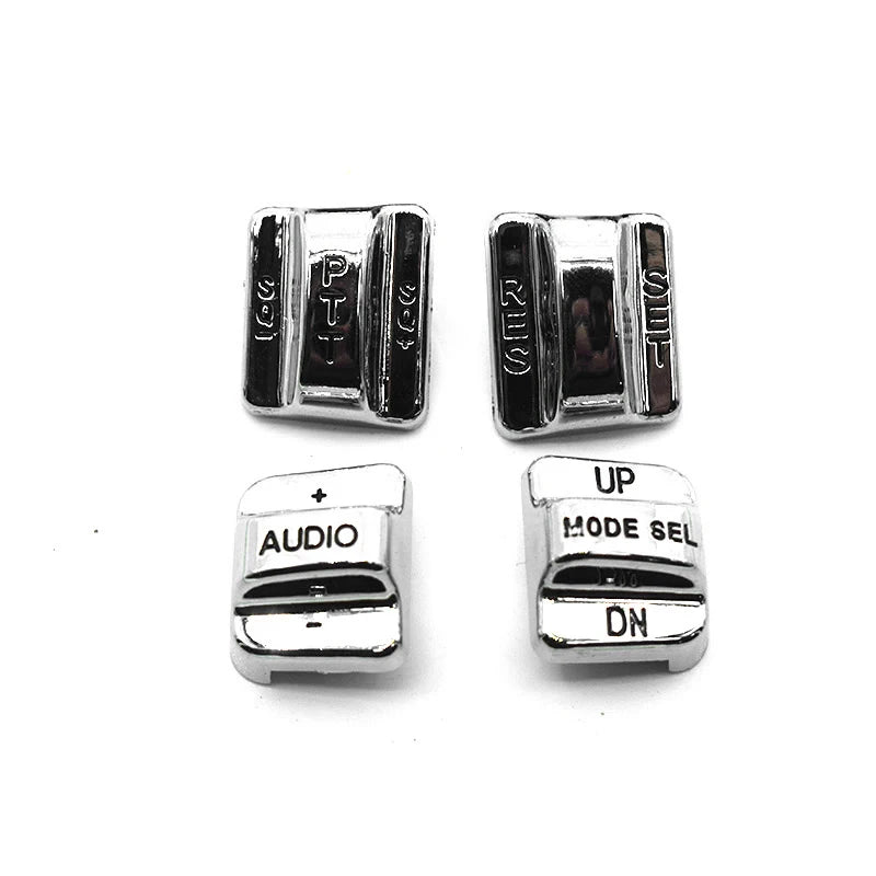 For Harley Touring Street / Electra Glide FLHT FLHTC FLHX 1996-2013 Motorcycle 10 pcs Hand Control Switch Housing Buttons Caps