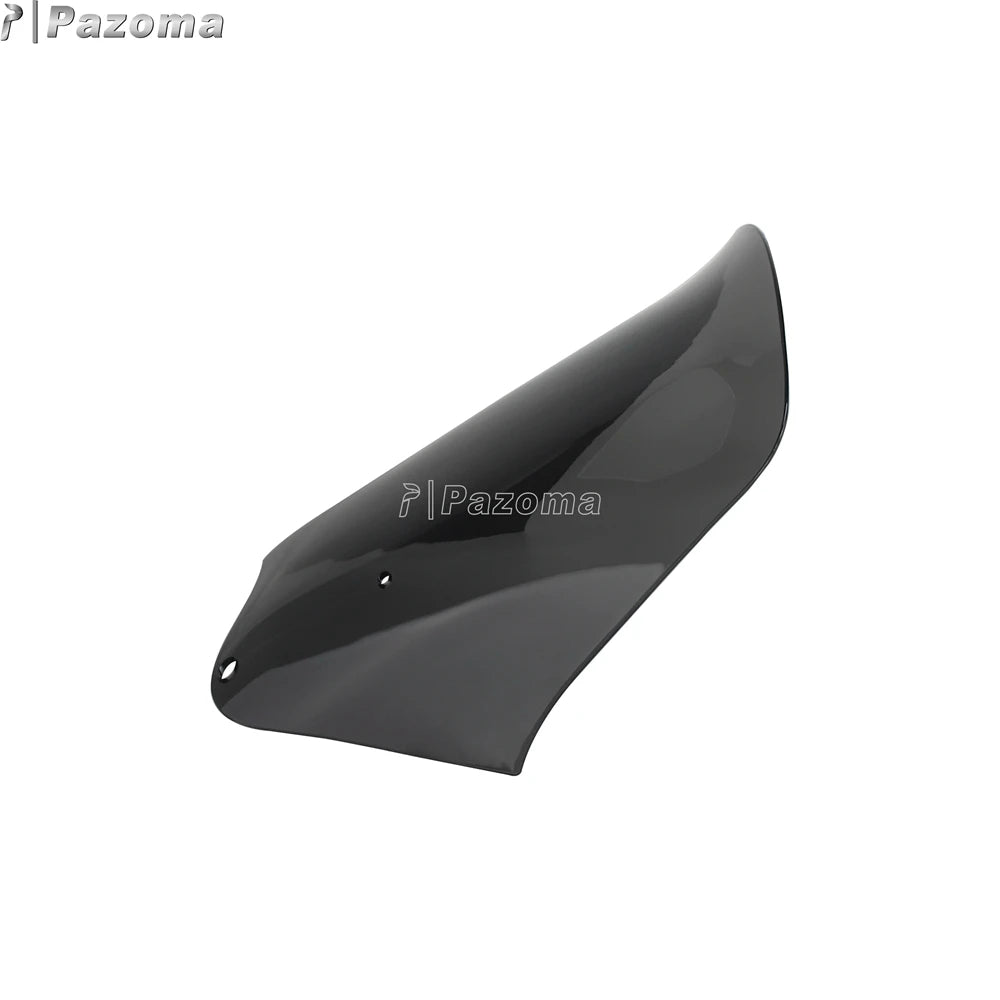 Custom Fairing Windshield For Harley Dyna Street Bob Low Rider 15" Sport Fairing Light Mask Wind Screen 15inch Windscreen Smoke