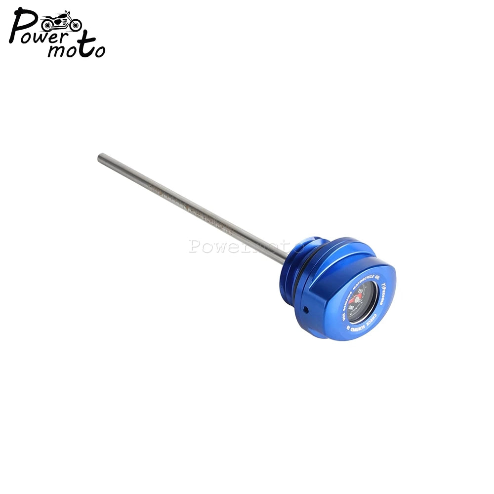 Motorcycle Oil Dipstick For Harley Touring Engine Oil Thermometer Gauge Road Glide FLTRX ST CVO FLTRXSTSE 2024 FLTRXSE 2023-2024