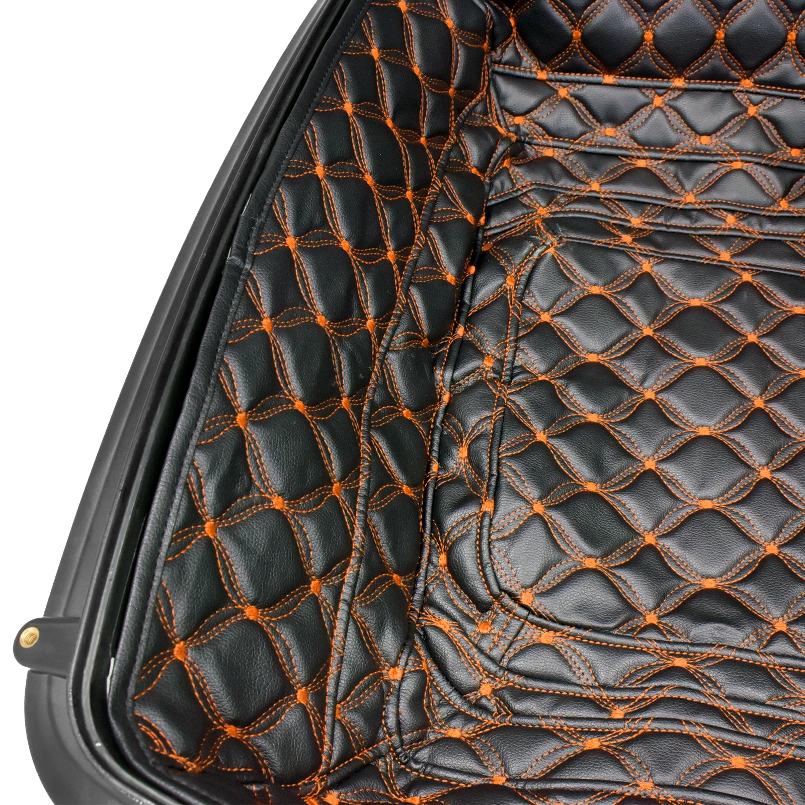 Motorcycle Tour Pak Trunk Carpet Inner Bag Liner Luggage Leather Bags Pad For Harley Touring Road Electra Glide FLHR FLHT 14-23