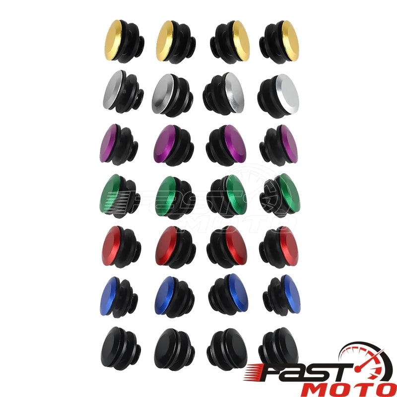 Motorcycle Club Style Fairing T25 Bolts Screws For Harley Softail Low Rider ST For Road Warrior Hand Guards Bolt Bushing Inserts