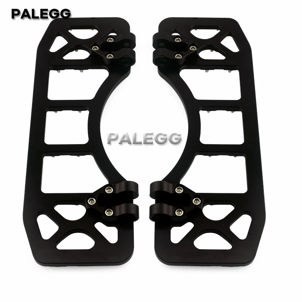 For Harley Touring Road Glide FLT1986-2022 Softail FL Dyna FLD Motorcycle Floorboard Riot Foot Pegs Footrest Pedals Shifter Peg