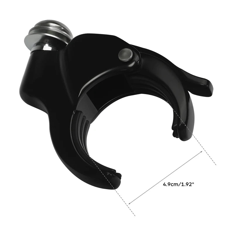 49mm Detachable Windshield Clamp For Harley Dyna Fat Bob Low Rider FXD Wide Glide XL1200X VRSCA VRSCB VRSCX FXBB FXBRS FXLR
