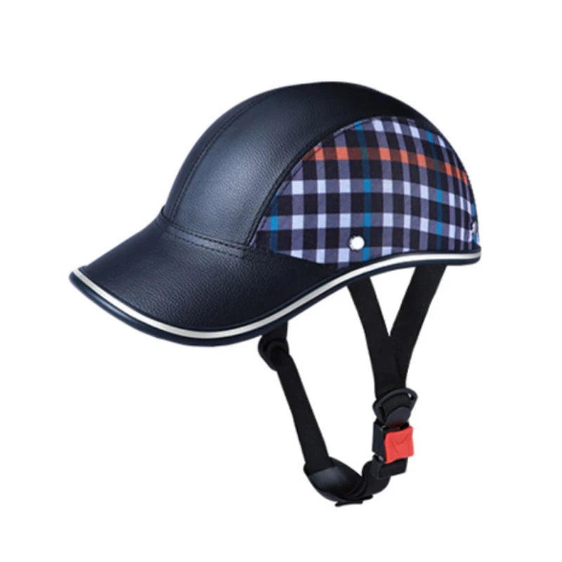 Motorcycle Helmet Baseball Cap Men Wome Scooter Moto Electric Bicycle Scooter Accessory Half Face Helmet Anti-UV Safety Hard Hat