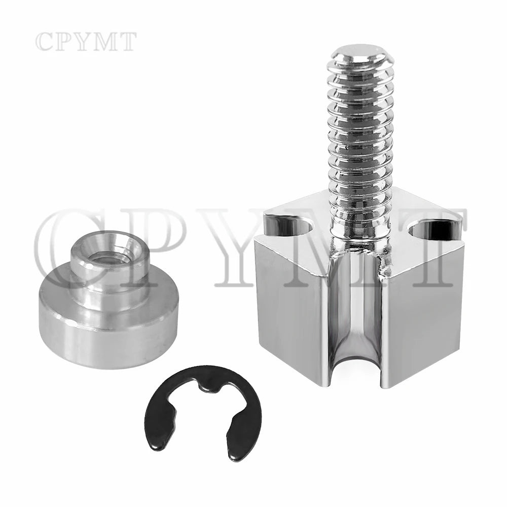 Motorcycle Rear Fender Seat  Aluminum Bolt Screw Nut Tab Cover fit For Harley XL Dyna Softail Touring Motorbikes 1996-2019