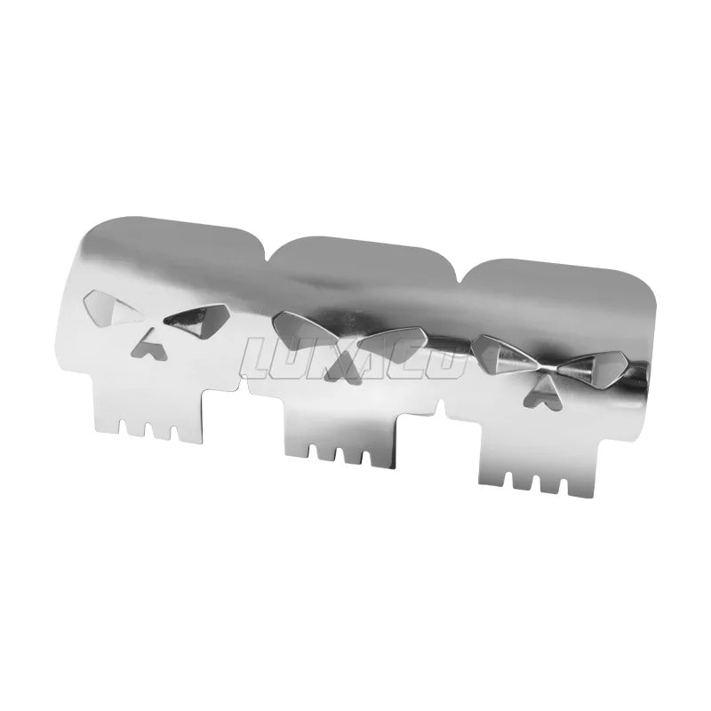 Universal Motorcycle Exhaust Pipe Heat Shield Cover Muffler Protector Guard Moto Accessories Fit For Harley Honda Yamaha Custom