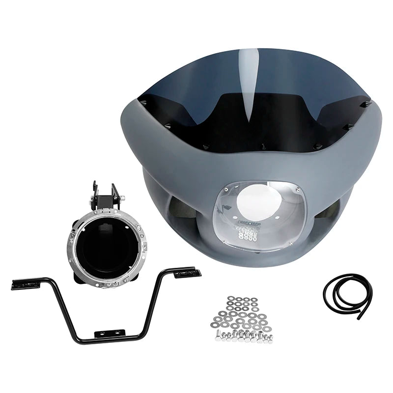 7" Headlight Front Upper Fairing Mount Fit For Harley Softail Street Bob Low Rider FXBB FXLR 2018-2024 2023