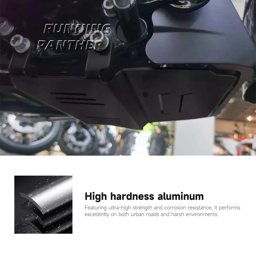 For Harley Road King/Touring Model/Road Glide/Street Glide 2018-2023 Motorcycle Skid Plate Lower Engine Chassis Guard Protector