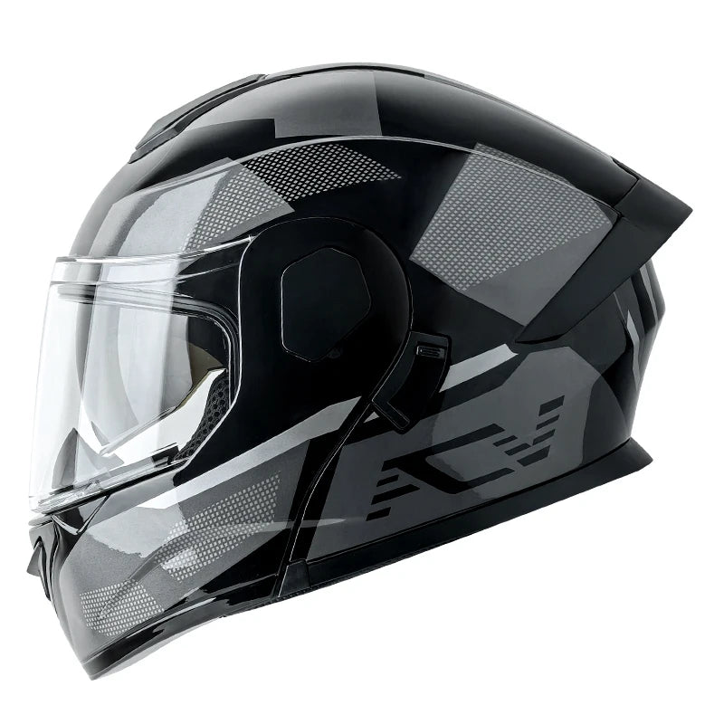 Motorcycle Motorcycle Helmet, Open-Face Helmet, Four-Season Helmet for Men and Women, with Cccdot