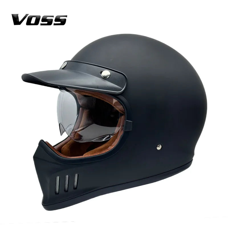 Motorcycle Helmet Full Face casco moto Helmet Vintage Chopper Retro Helmet capacete de motocicleta