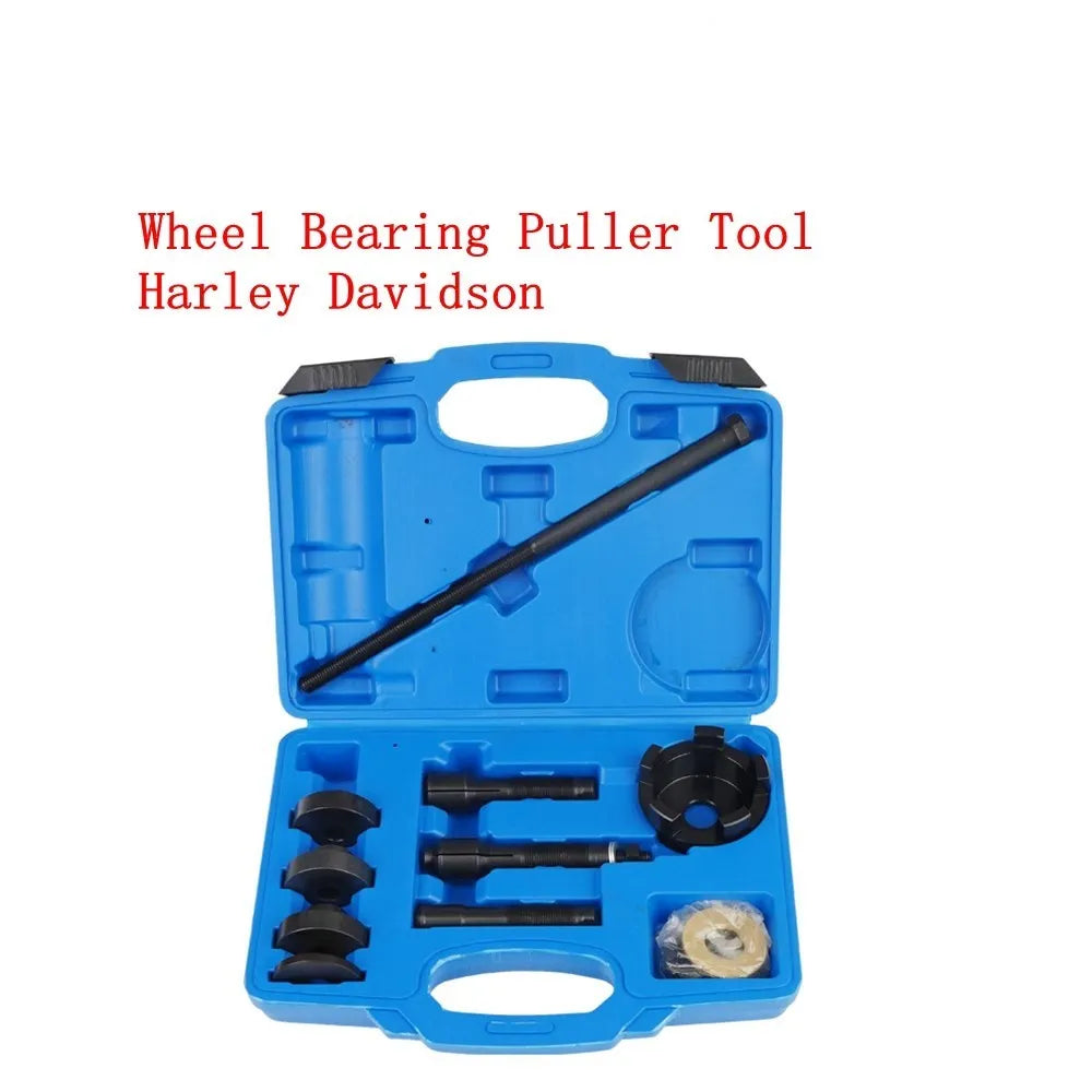 18Pcs Wheel Bearing Remover And Installer Puller Tool Kit For Harley Davidson 2000+ VT102 Motorcycle 0.75" 1" 25mm Bearings