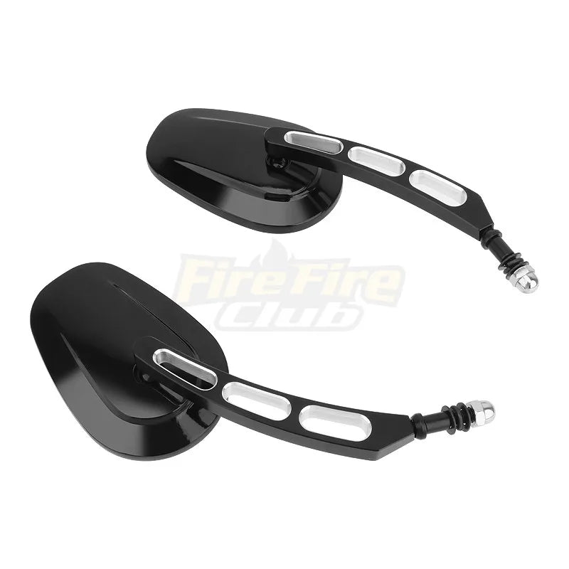 Motorcycle Rearview Rear View Mirrors Glass Back Side Mirror Right Left For Harley 883 1200 48