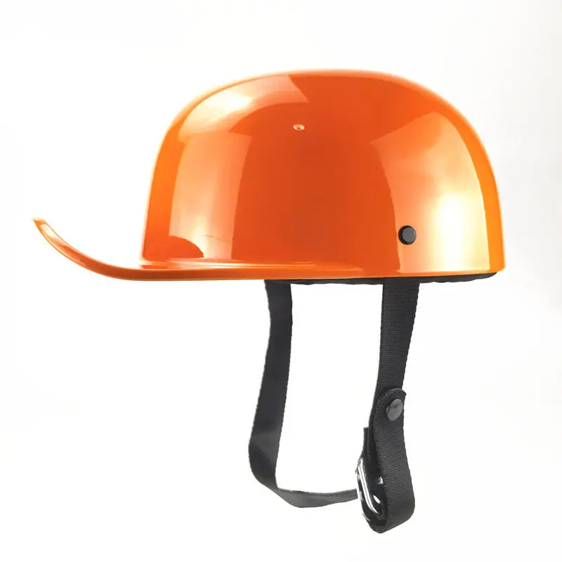Motorcycle Helmet Baseball Cap Helmet Vintage Motor Electric Vehicle Riding Locomotive for Harley Retro Half Helmet Universal