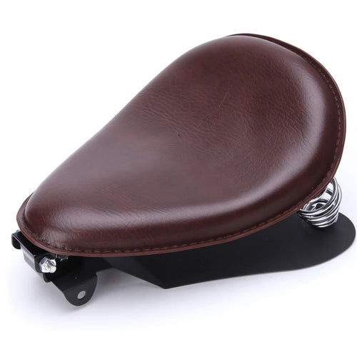 Universal Moto Bobber Motorcycle Solo Seat Chopper Saddle Vintage