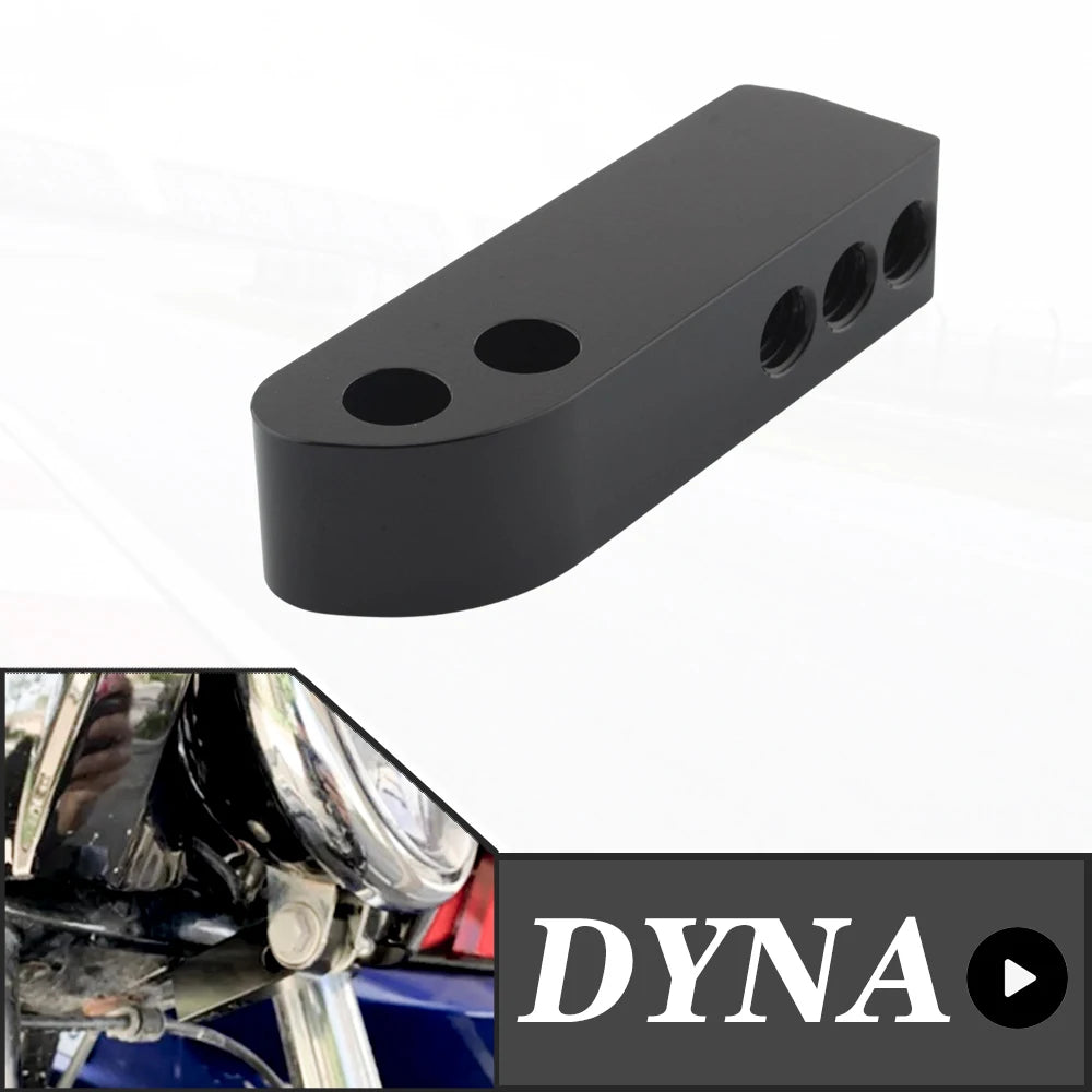 FOR Harley Dyna Super Glide Street Bob Low Rider Wide Glide FXDL FXDF FXDB FXDC Motorcycle Fairing Headlight Mount Extension Kit