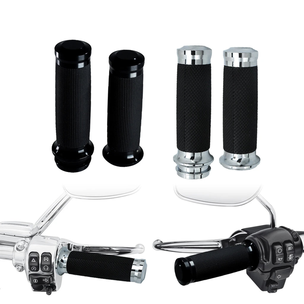 1" Electronic Throttle Handlebar Hand Grips For Harley For Touring For Road Glide 08-23