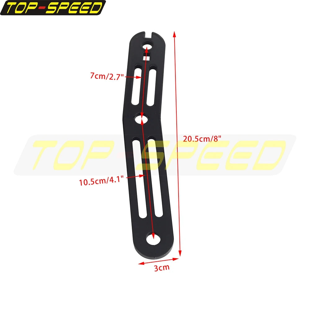 Saddlebag Saddle Bags Support Bracket Plate Mount Motorcycle Accessories For Harley Softail FLSB FLHC Low Rider ST FXLRST 18-24